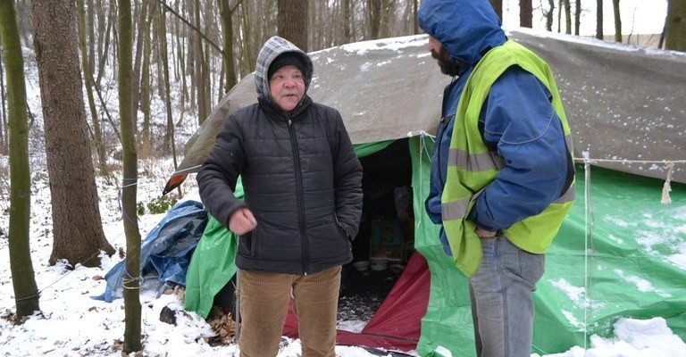 Zimní program pro osoby bez domova v Ostravě